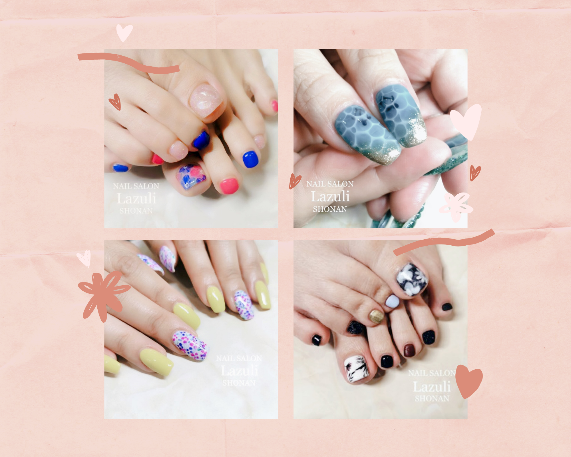7月の営業日 Nailsalon Lazuli Shonan